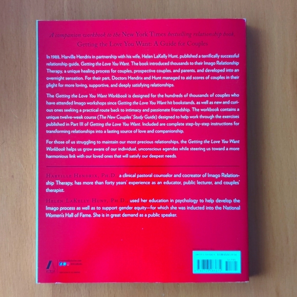 3/$20 - NEW "Getting the Love You Want Workbook" - Picture 2 of 3